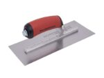 Marshalltown Glättkelle, Gebogener Durasoft Griff, Carbonstahl, Maße: 254x76 mm