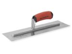 Marshalltown Glättkelle, Gebogener Durasoft Griff, Carbonstahl, Maße: 356x114 mm – Bild 6