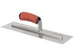 Marshalltown Glättkelle, Gebogener Durasoft Griff, Carbonstahl, Maße: 356x114 mm – Bild 5