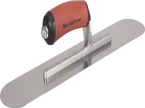 Marshalltown Poolkelle, Durasoft Griff, 8 sichtbare Nieten, Edelstahl, Maße: 406x76 mm