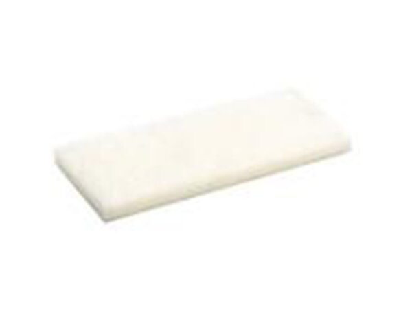 Marshalltown Mörtel-Schrubber Ersatzpads (5/box), fein, weiß, Maße: 254x114 mm
