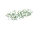 Marshalltown Fliesenabstandshalter, Kreuz, Kunststoff, weiß, 1,5 mm, 200er Pack
