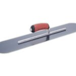 Marshalltown Poolkelle, Durasoft Griff, 8 sichtbare Nieten, Blaustahl, Maße: 406x102 mm