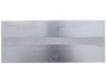 Marshalltown Gezahnte Kelle, U-2,5x2,5x3 mm, Gebogener Holzgriff, Stahl, Maße: 279x114 mm