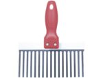 Marshalltown QLT Stuck-/Putzkamm, Softgrip Griff, Blaustahl, Breite: 203 mm – Bild 3
