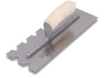 Marshalltown Gezahnte Kelle, U- 14x16x25, Holzgriff, Carbonstahl, Maße: 305x102 mm – Bild 10