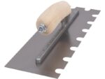 Marshalltown Gezahnte Kelle, U- 14x16x25, Holzgriff, Carbonstahl, Maße: 305x102 mm – Bild 9