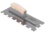 Marshalltown Gezahnte Kelle, U- 14x16x25, Holzgriff, Carbonstahl, Maße: 305x102 mm – Bild 6
