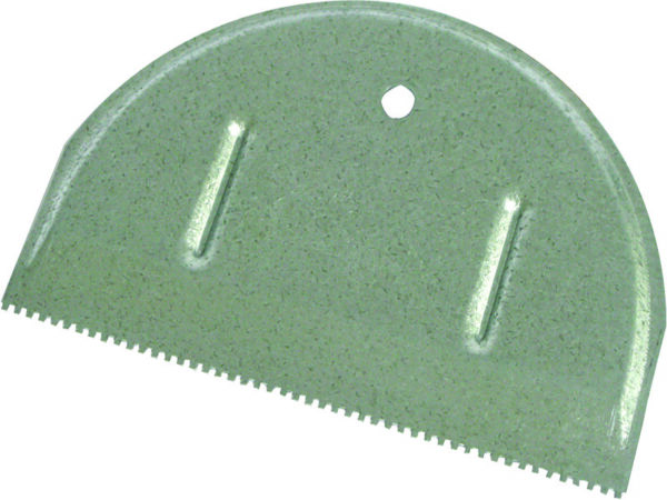 Marshalltown Gezahnter Spachtel, Eckig 1,5x1,5x1,5 mm, Stahl, Maße: 152x102 mm