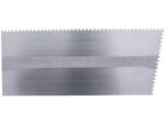 Marshalltown Gezahnte und einseitig gekürzte Kelle, U- 3x4,5x3 mm, Durasoft Griff, Stahl, Maße: 279x114 mm – Bild 2