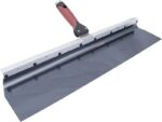 Marshalltown Knockdown Flächenspachtel mit gebogenem Blatt, Durasoft Griff, Blaustahl, Maße: 609x165 mm – Bild 4