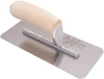 Marshalltown Venezianische Putzkelle, Holzgriff, Edelstahl, Maße: 222x95 mm – Bild 4