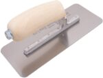 Marshalltown Venezianische Putzkelle, Holzgriff, Edelstahl, Maße: 222x95 mm