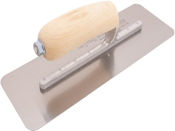 Marshalltown Venezianische Putzkelle, Holzgriff, Edelstahl, Maße: 279x95 mm