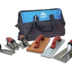 Marshalltown Betonwerkzeug-Set mit Nylon Werkzeugtasche, Maße: 508x216x343 mm