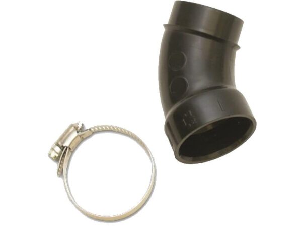 Marshalltown QLT 45 Grad gewinkelter Bogen für Trichterpistole, 38 mm Durchmesser, Kunststoff