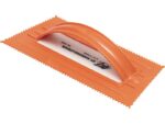 Marshalltown QLT Gezahnte Kelle, V-4,5x4,5 mm, Kunststoffgriff, Kunststoff, orange, Maße: 241x108 mm – Bild 4