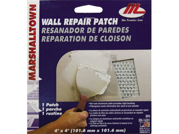 Marshalltown Trockenwand Reparatur-Fiberglasnetz , weiß, Maße: 102x102 mm