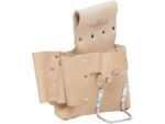 Marshalltown Trockenbau Werkzeug-Gürteltasche, Leder, beige, Maße: 203x242 mm – Bild 4