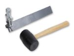 Marshalltown QLT Fugen-Werkzeug mit Gummihammer für 31 mm Fugen, Stahl – Bild 4