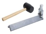 Marshalltown QLT Fugen-Werkzeug mit Gummihammer für 31 mm Fugen, Stahl