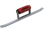 Marshalltown Halbrundes Rohrfugeneisen mit Durasoft Griff, Stahl, Maße: 457x13 mm – Bild 3