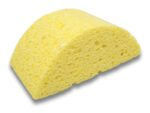 Marshalltown Halbrunder Fliesen-/Mörtelschwamm, Cellulose, gelb, Maße: 89x171x51 mm – Bild 3