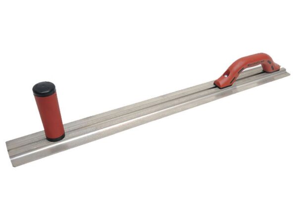 Marshalltown Bodenglätter "T-Form", Durasoft Griff & Knopfgriff, Magnesium, Maße: 762x79 mm