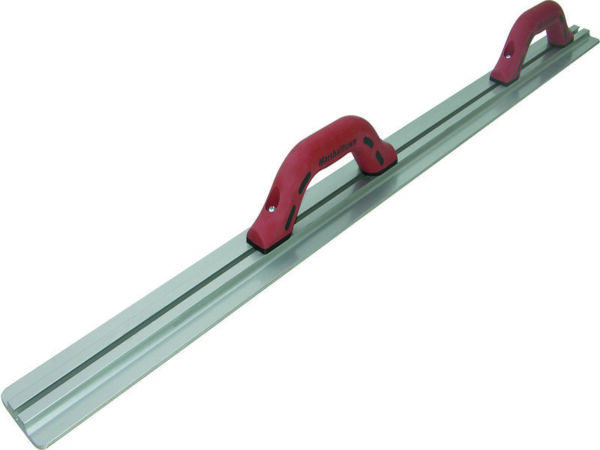 Marshalltown Bodenglätter "T-Form", 2 Durasoft Griffe, Magnesium, Maße: 914x79 mm