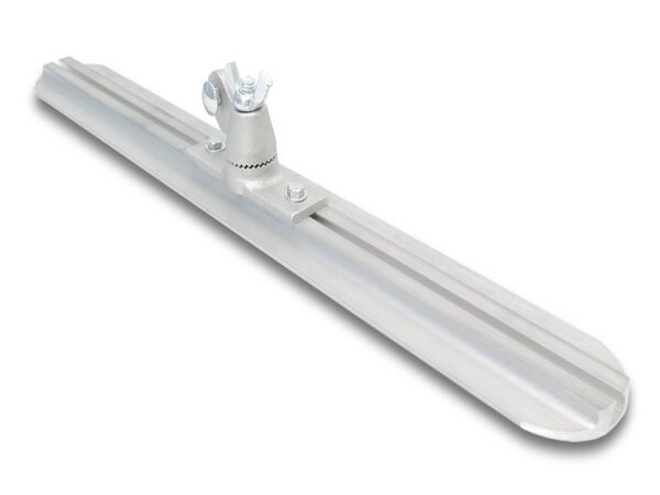 Marshalltown Bodenglätter "T-Form", abgerundete Enden, Vollwinkel-Kippgelenk, Magnesium, Maße: 610x79 mm