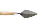 Marshalltown Starre Archäologie-Spitzkelle mit Holzgriff, Carbonstahl, Maße: 114x57 mm – Bild 4