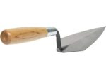 Marshalltown Starre Archäologie-Spitzkelle mit Holzgriff, Carbonstahl, Maße: 114x57 mm – Bild 2