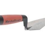 Marshalltown Starre Archäologie-Spitzkelle mit Durasoft Griff, Carbonstahl, Maße: 114x57 mm