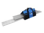 Marshalltown Finisher´s Tote Bodenglätter Set BFKIT4, eckige Enden, RotaLeveler Kippgelenk, 35mm Stangen blau, Magnesium, Länge: 1219 mm – Bild 4