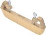 Marshalltown QLT Nutfräsen Befestigung für Bodenglätter, R 6 mm, B 11 mm, T 38 mm, Bronze, Länge: 260mm – Bild 2