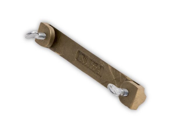 Marshalltown QLT Nutfräsen Befestigung  für Fresnoglätter, R 6 mm, B 10 mm, T 13 mm, Bronze, Länge: 260mm