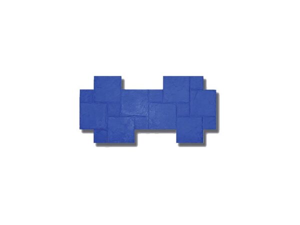 Marshalltown Tetra Flex Stempel, Kunststoff, blau, Maße: 750x1499 mm