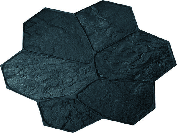 Marshalltown Fieldstone Flex Stempel, Kunststoff, schwarz, Maße: 813x813 mm