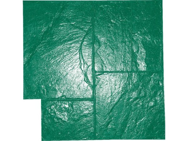 Marshalltown Ashlar Slate Flex Stempel, Kunststoff, grün, Maße: 610x610 mm