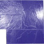 Marshalltown Majestic Ashlar Flex Stempel, Kunststoff, blau, Maße: 914x914 mm