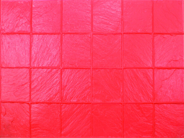 Marshalltown Slate Stempel, Kunststoff, rot, Maße: 610x864 mm