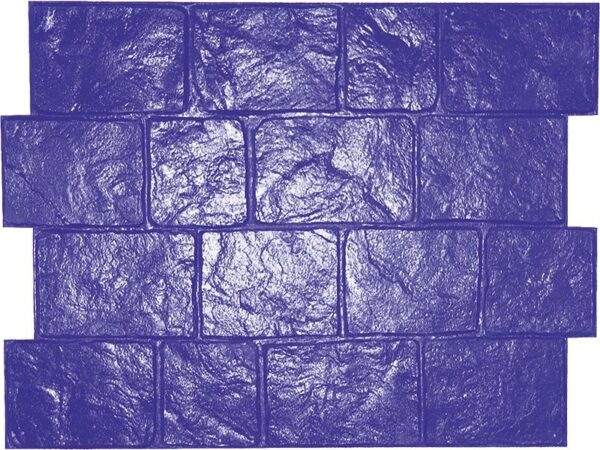 Marshalltown Cobblestone Stempel, Kunststoff, blau, Maße: 578x756 mm