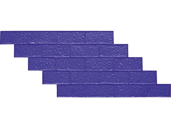 Marshalltown Pennsylvania Avenue Brick Flex Stempel, Kunststoff, blau, Maße: 876x521 mm