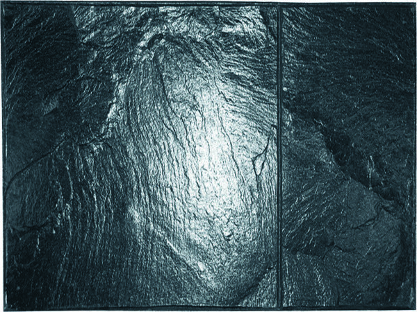 Marshalltown Cottage Slate Stempel, Kunststoff, schwarz, Maße: 457x914 mm