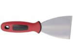 Marshalltown QLT Starrer Spachtel, Soft Grip Griff, Hammerkopf, Carbonstahl, Maße: 229x76 mm