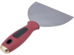 Marshalltown QLT Flexibler Fugenspachtel, Softgrip Griff, Hammerkopf, Carbonstahl, Maße: 241x152 mm
