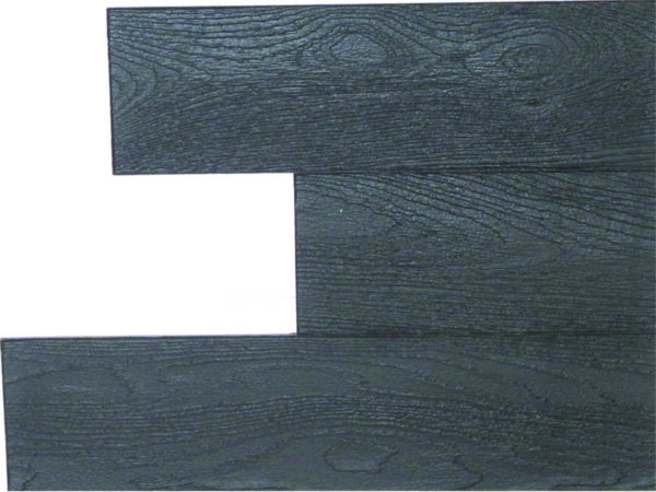 Marshalltown Woodplank Stempel Y Flex, Kunststoff, grau, Maße: 457x457 mm