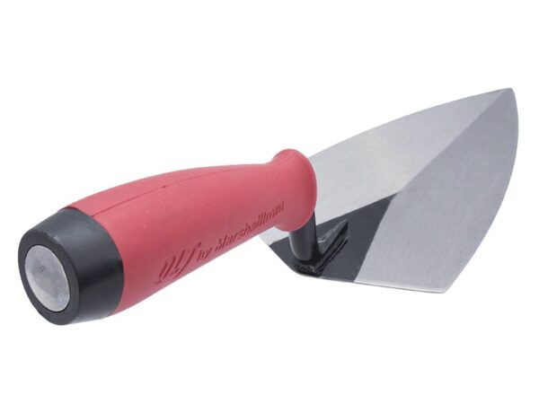 Marshalltown QLT Maurerkelle Philadelphia Style, Soft Grip Griff, aus Stahl, Maße: 305x152 mm
