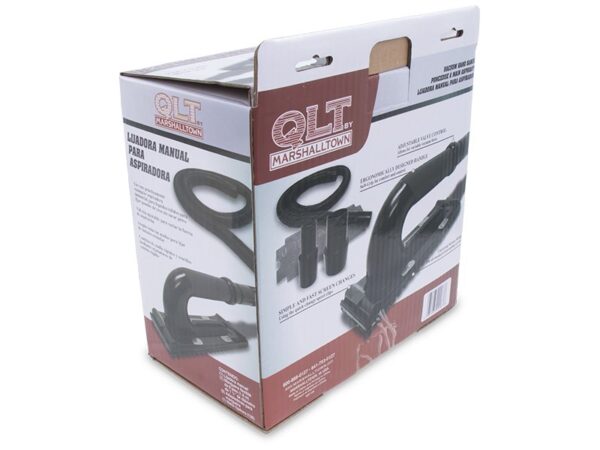 Marshalltown QLT Trockenwand Vakuum Handschleifer, Kunststoff, schwarz, Maße: 229x82 mm