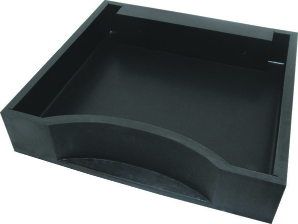 Marshalltown Zweiter Bank Kopfbausatz, Urethan, schwarz, Maße: 457x508 mm